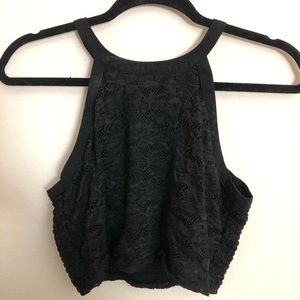 Hollister lace halter top